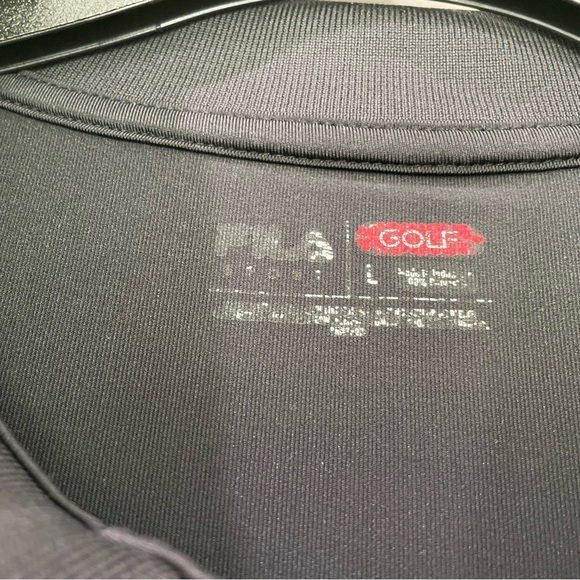 Fila Golf Men’s Performance Golf Polo Large - Picture 4 of 5